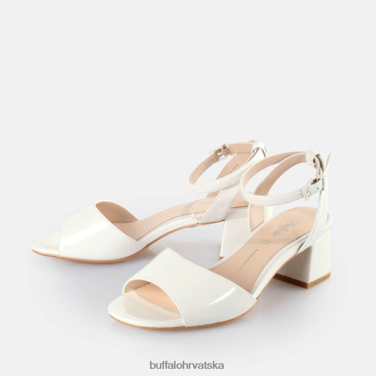 bijela Buffalo lucy uredne sandale na petu |sandale TDD6T356